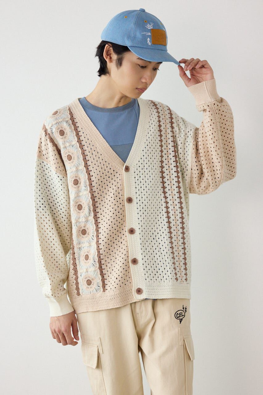 RODEO CROWNS「ランダムクロシェカーディガン」|カーディガン|