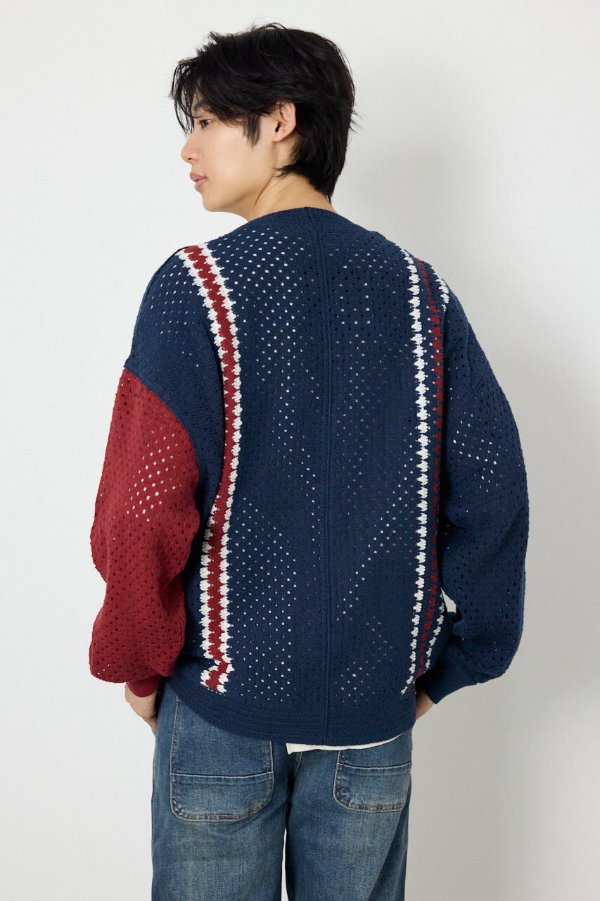 RODEO CROWNS「ランダムクロシェカーディガン」|カーディガン|