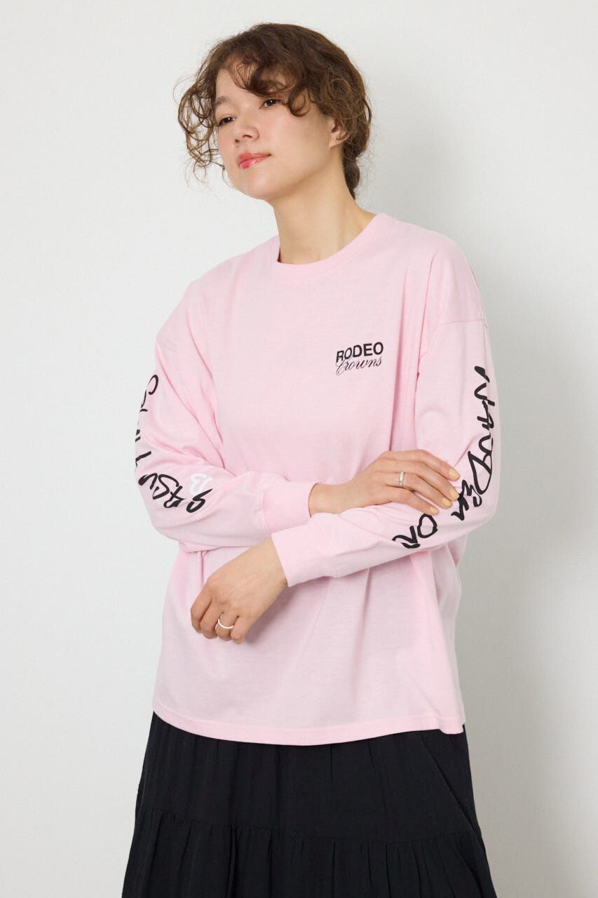 RODEO CROWNS「パッチデザインロングスリーブ Tシャツ」|Tシャツ・カットソー|