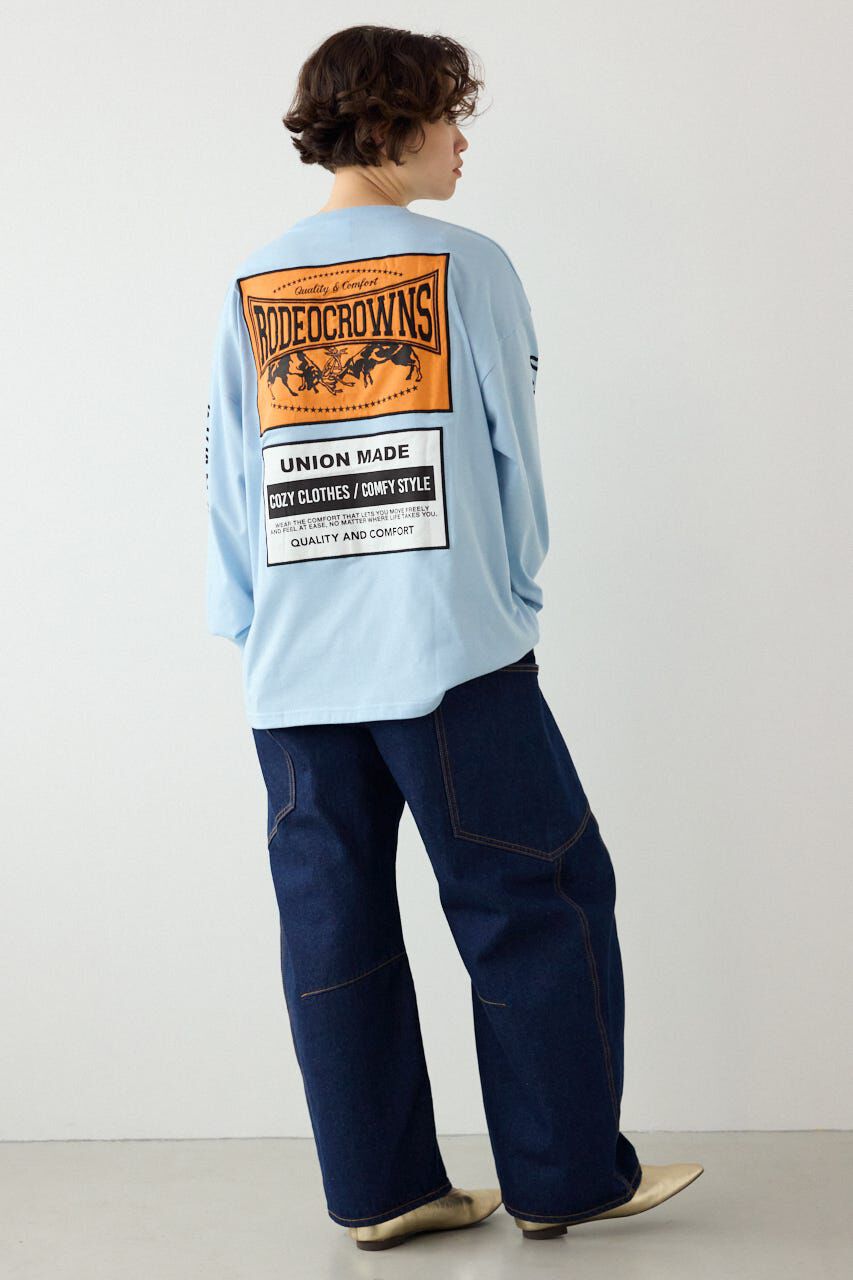 RODEO CROWNS「パッチデザインロングスリーブ Tシャツ」|Tシャツ・カットソー|