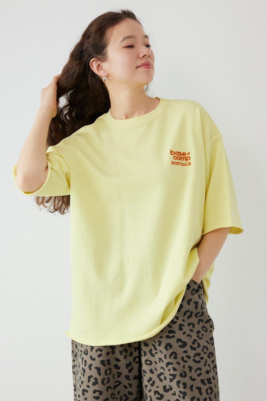 RODEO CROWNS「ミニ裏毛ハーフスリーブトップス」|Tシャツ・カットソー|