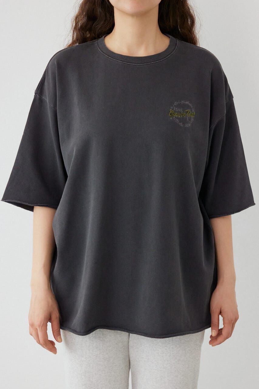 RODEO CROWNS「ミニ裏毛ハーフスリーブトップス」|Tシャツ・カットソー|