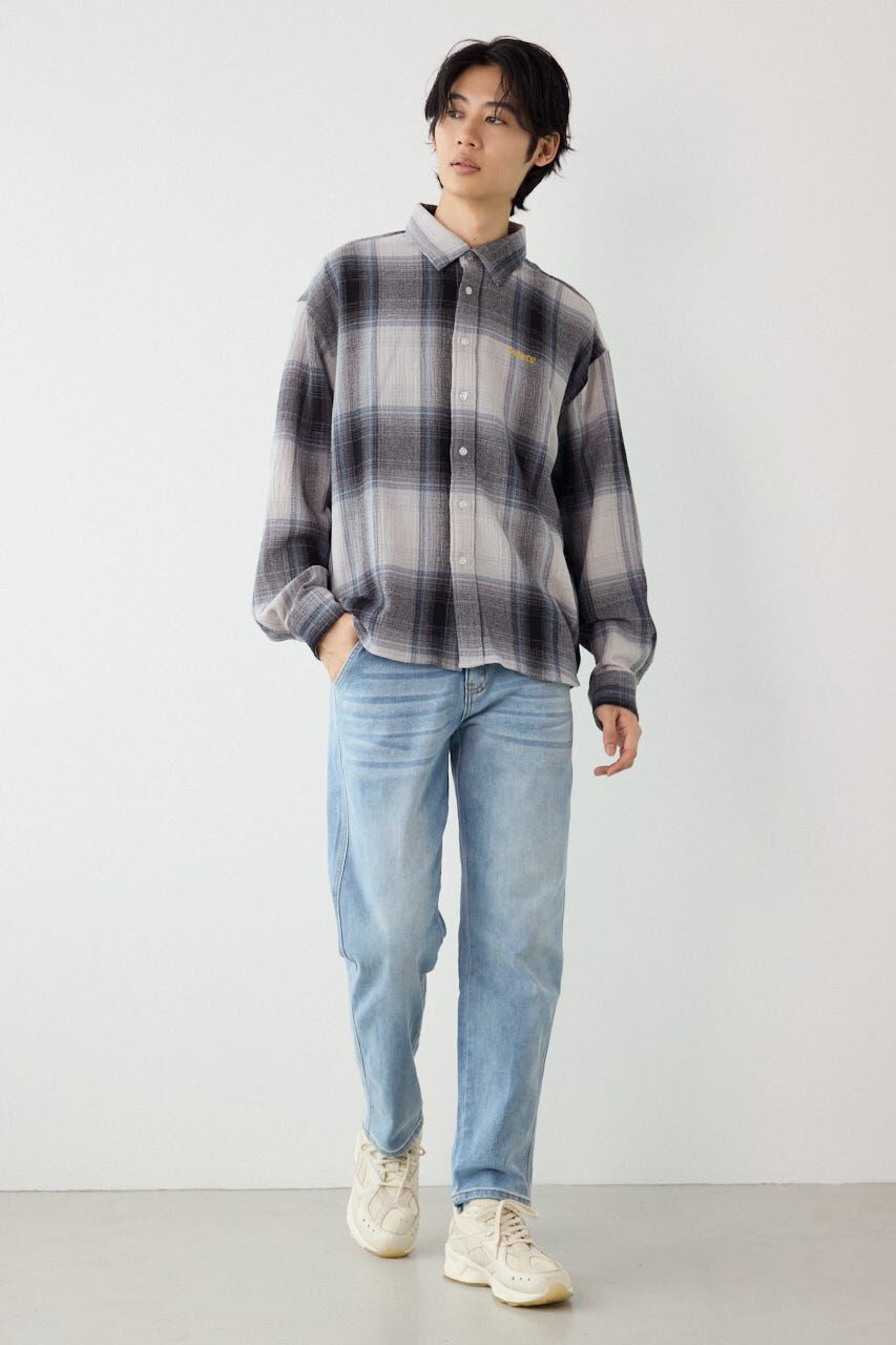 RODEO CROWNS「スカシオンブレーチェックシャツ」|シャツ・ブラウス|