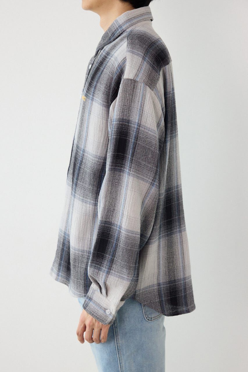 RODEO CROWNS「スカシオンブレーチェックシャツ」|シャツ・ブラウス|