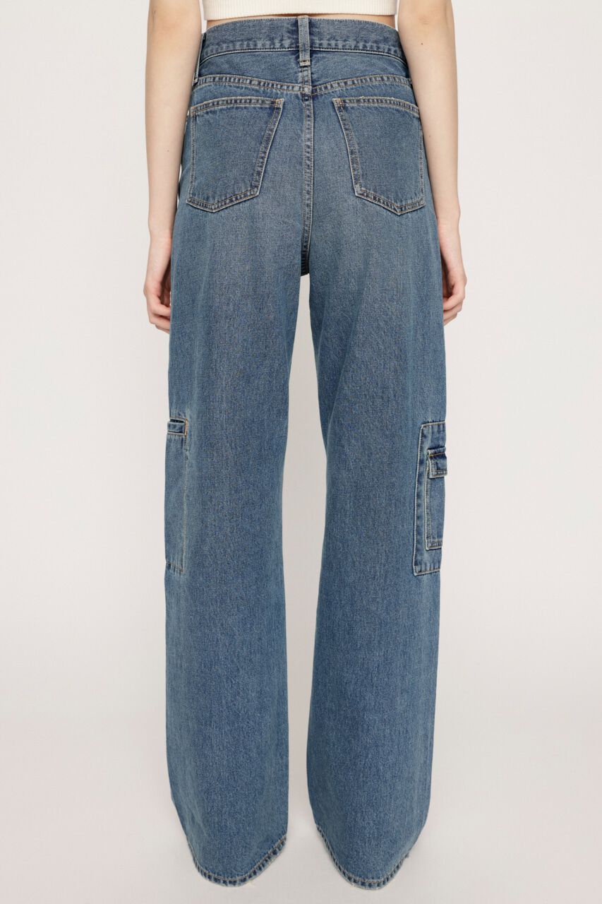 SLY「JW SLANT SEAM MID STRAIGHT-B」|デニム|