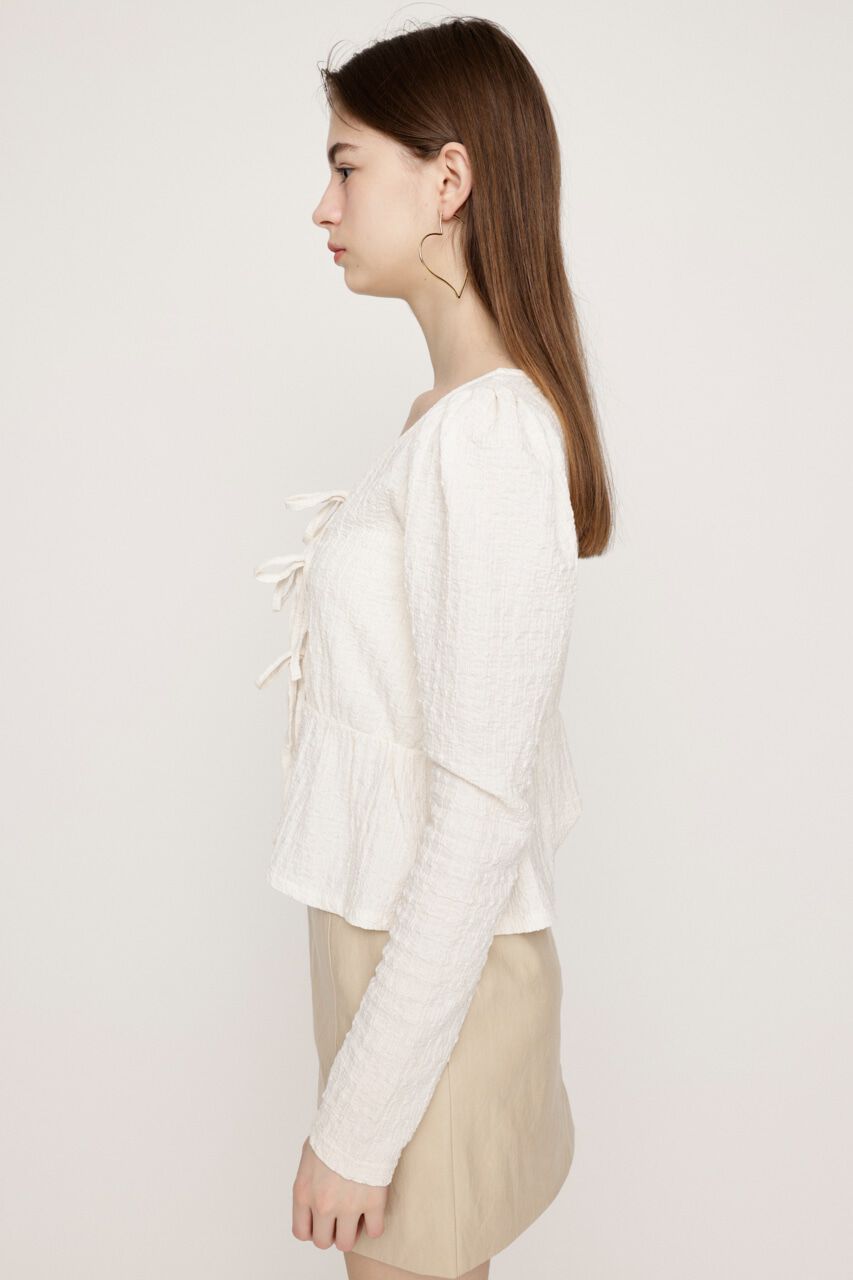 SLY「2WAY SWELLING JQ PUFF トップス」|Tシャツ・カットソー|