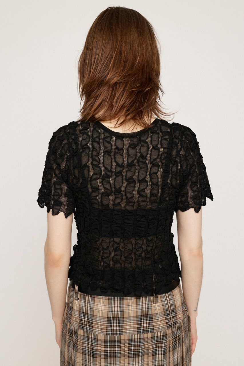 SLY「SHEER 2WAY トップス」|ニット・セーター|