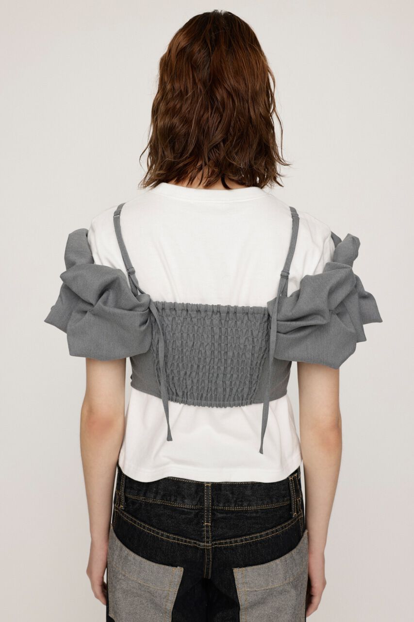 SLY「BALLON SLEEVE CAMI BUSTIER」|キャミソール|