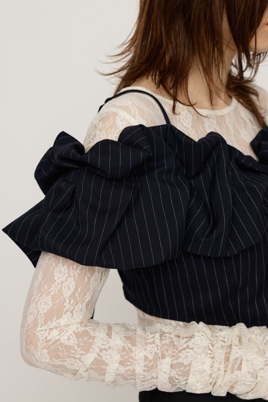 SLY「BALLON SLEEVE CAMI BUSTIER」|キャミソール|