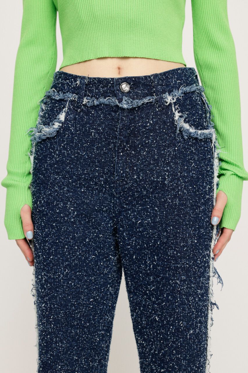 SLY「GRAIN TWEED JW PT-BE」|デニム|