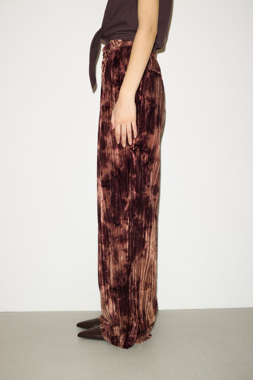 SLY「VELOURS WRINKLE TUCK パンツ」|その他|