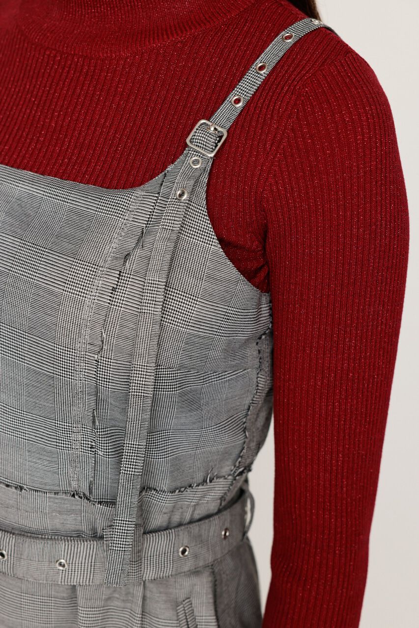 SLY「PLEATS BELTED ロングワンピース」|ワンピース|