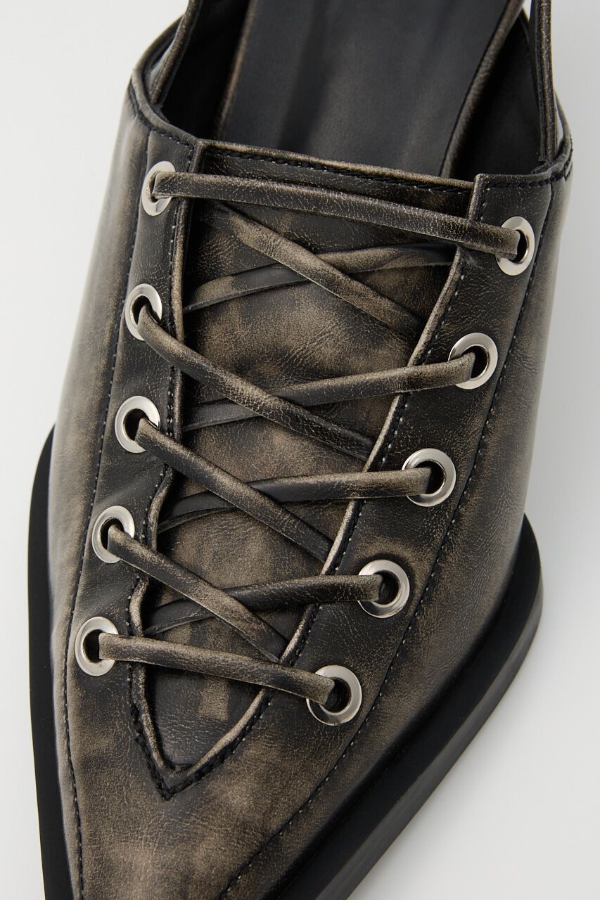 SLY「LACE UP ミュール」|サンダル|