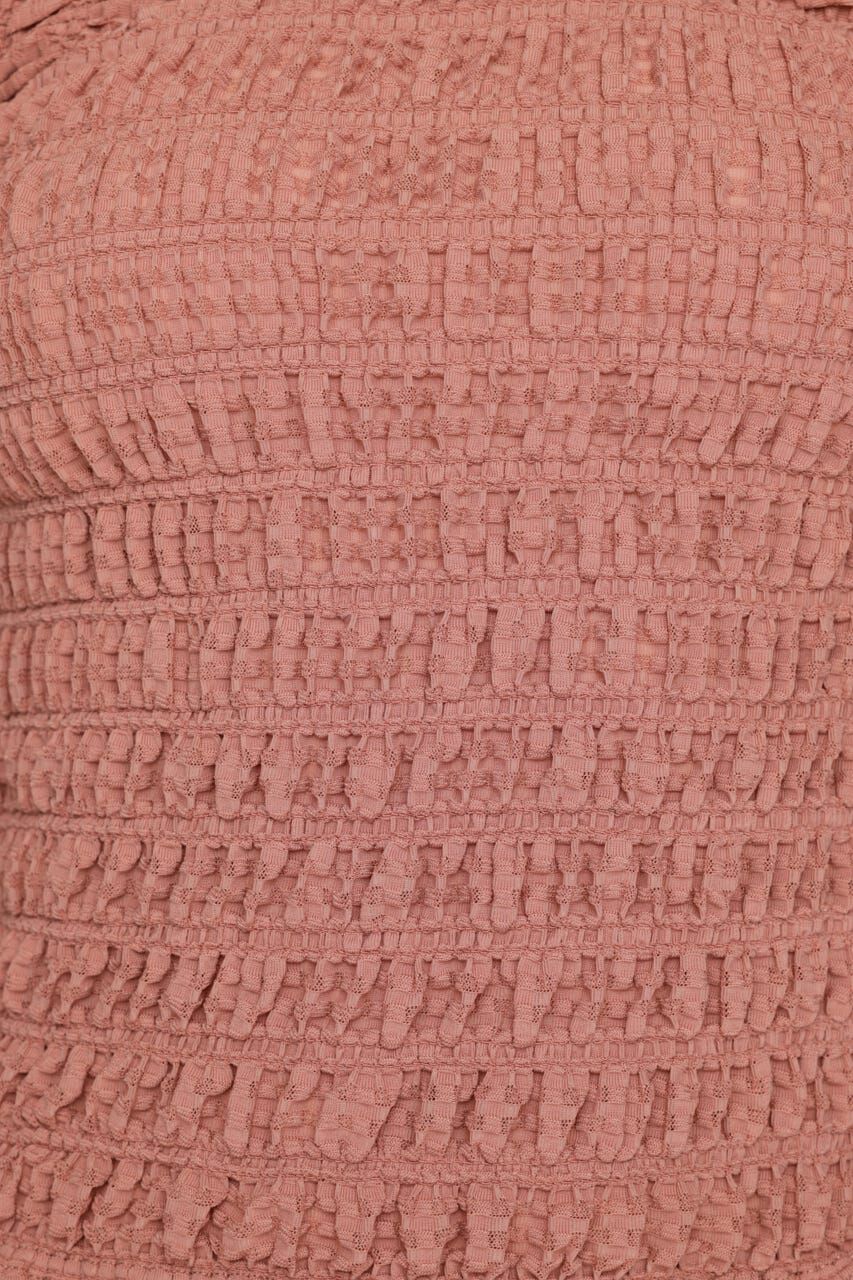 SLY「SHEER SHIRRING BUSTIER トップス」|その他|