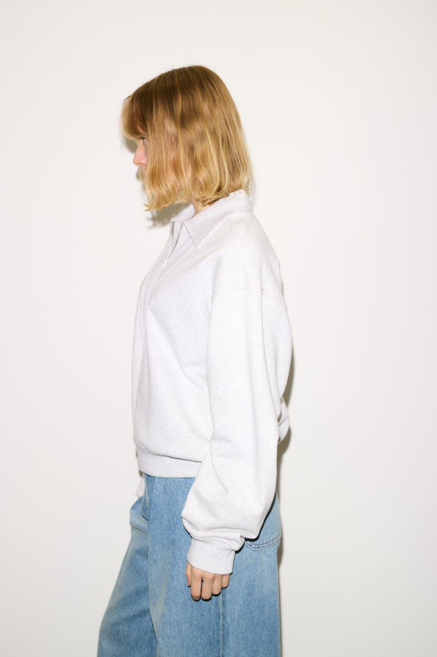 SLY「ZIP COLLAR SW トップス」|Tシャツ・カットソー|