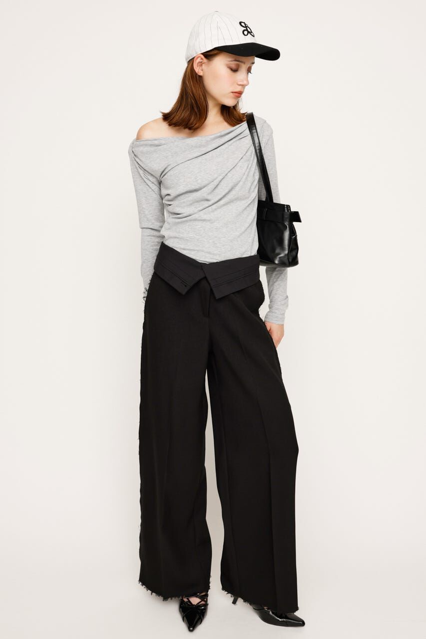 SLY「2WAY CUT OUT MANNISH パンツ」|その他|