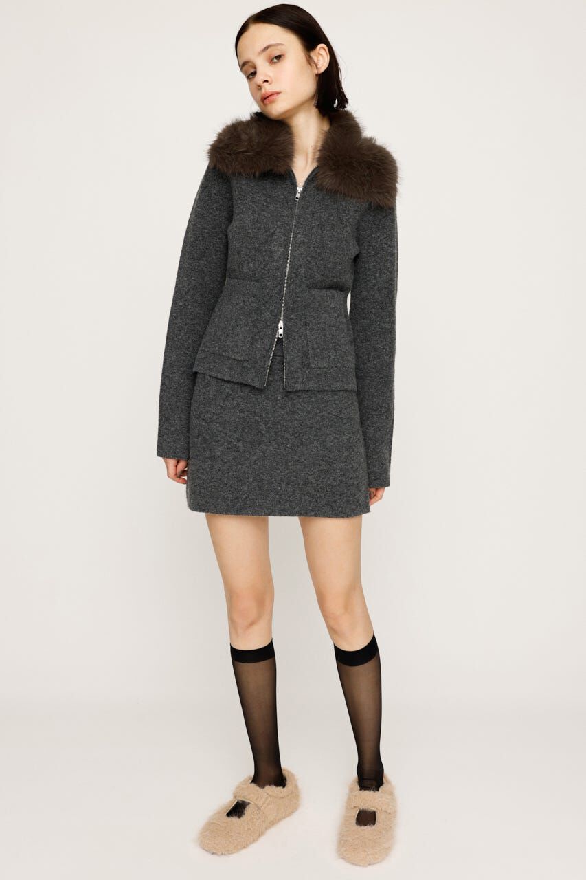 SLY「SHORTS IN KNIT ショートスカート」|スカート|