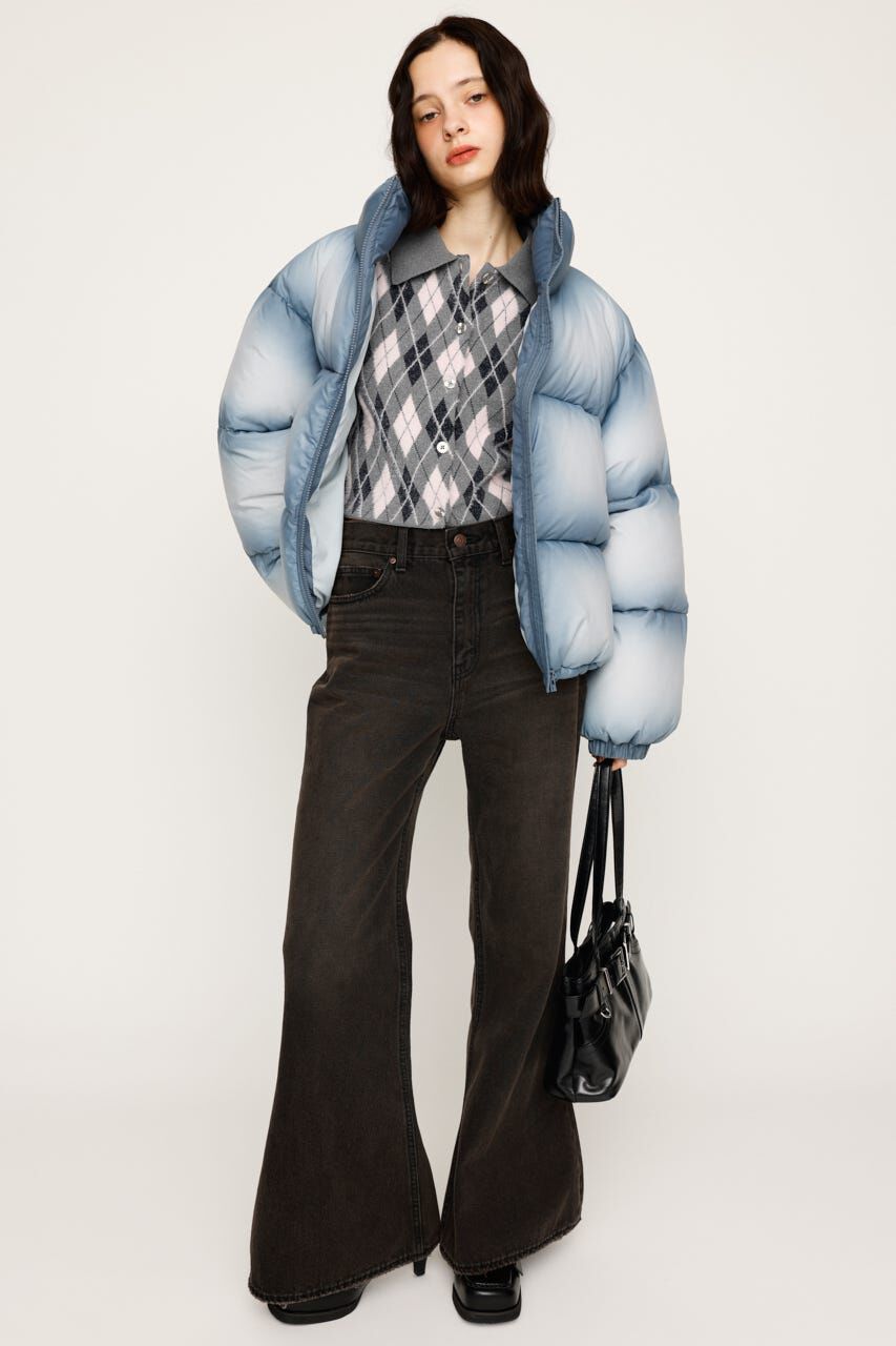 SLY「ARGYLE CHECK HG POLO シャツ」|ニット・セーター|