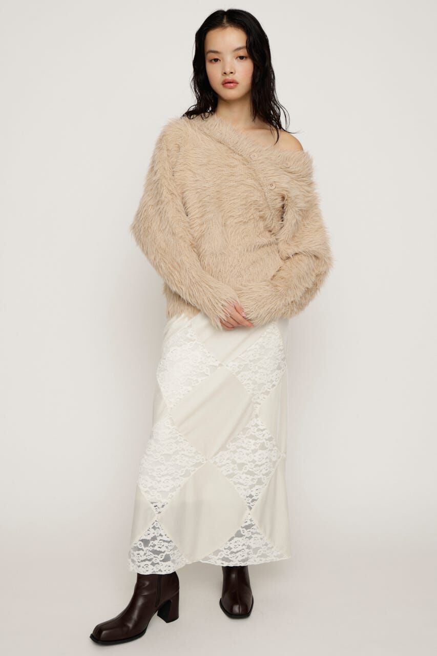 SLY「VELOUR ロングスカート」|スカート|