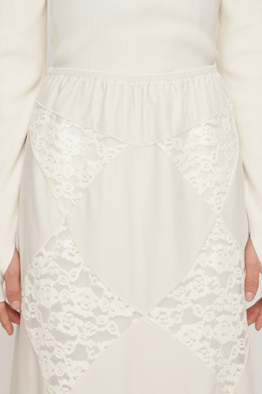 SLY「VELOUR ロングスカート」|スカート|