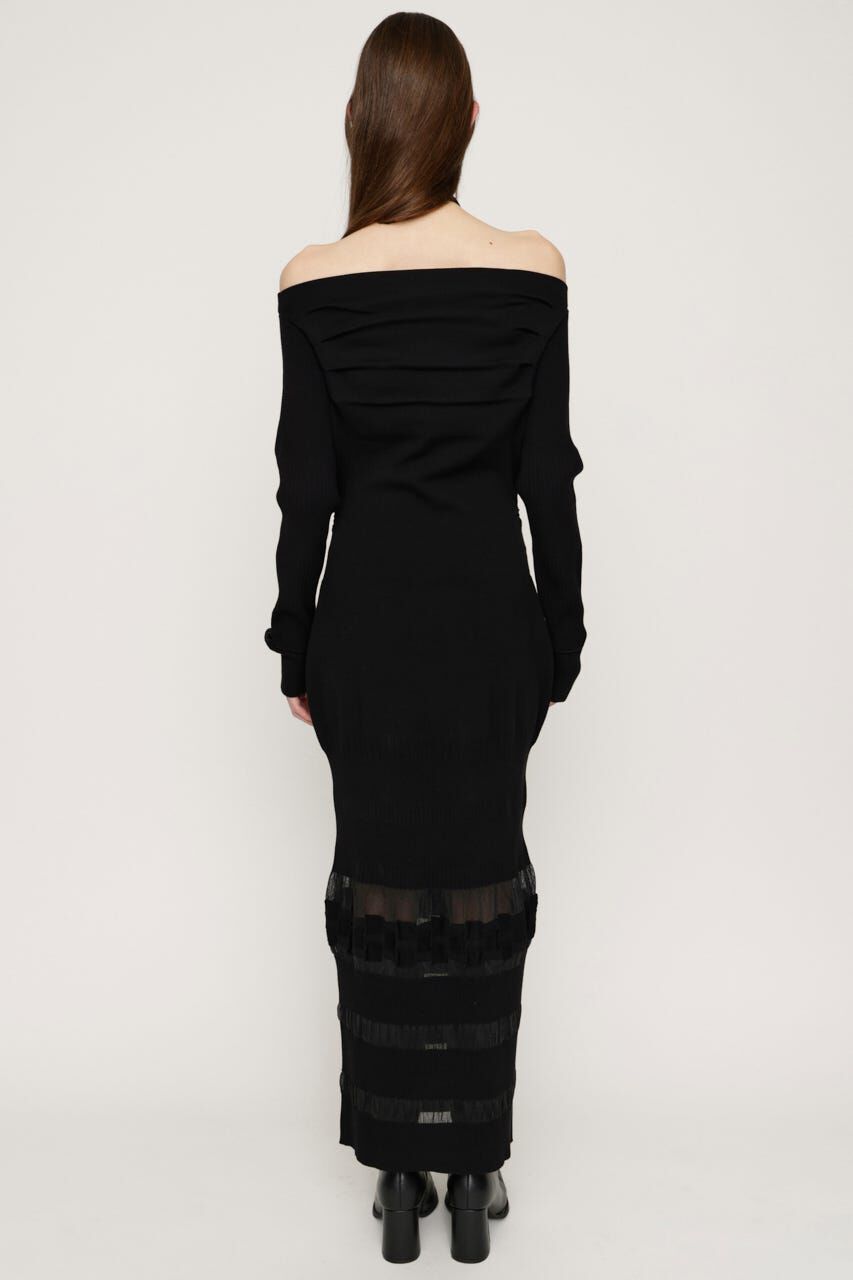 SLY「OFF SHOULDER KNIT ワンピース」|ワンピース|