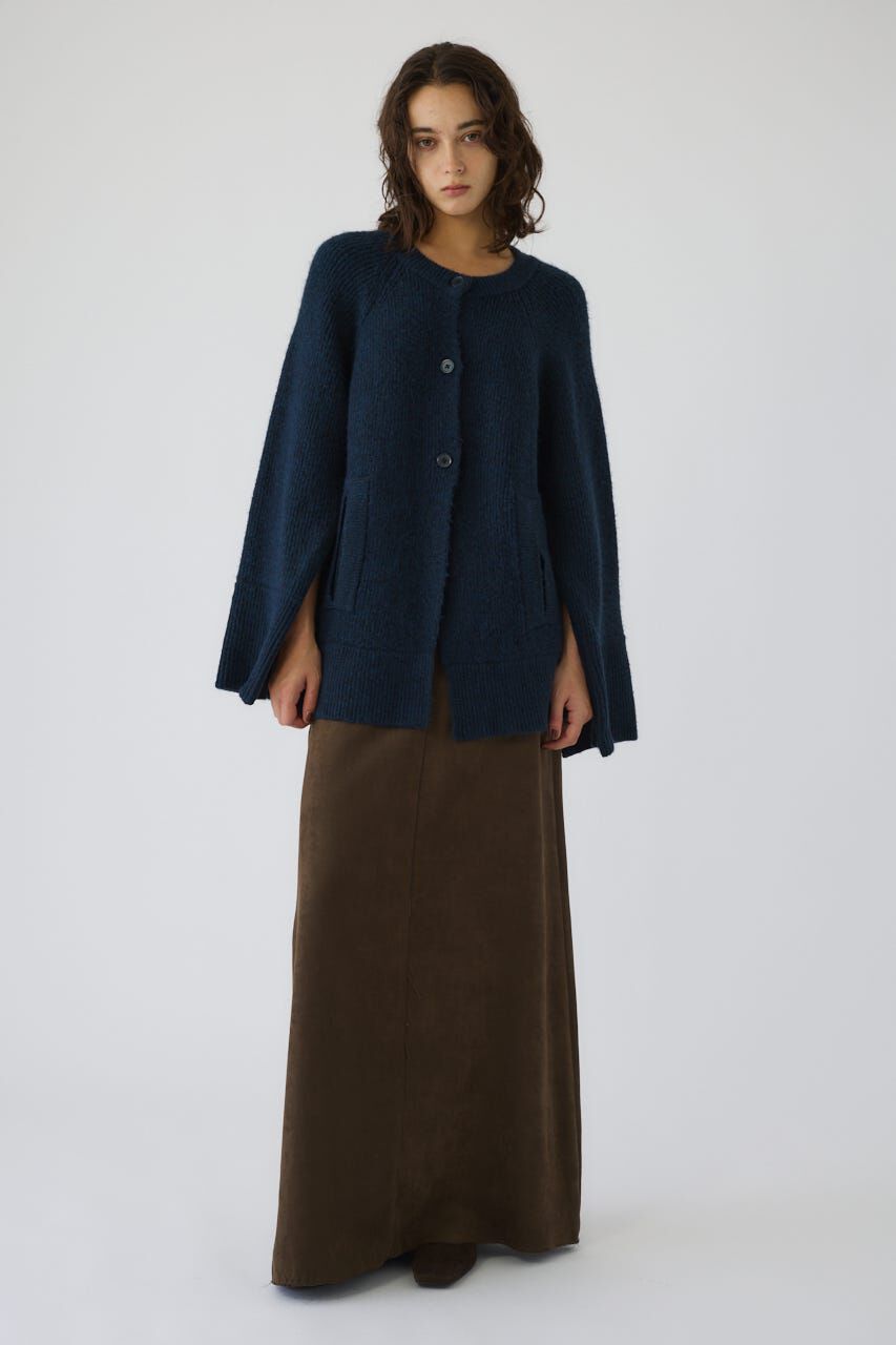 RIM.ARK 「Poncho like raglan knit C/D」|カーディガン|D/BLU3