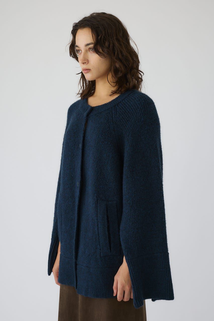 RIM.ARK 「Poncho like raglan knit C/D」|カーディガン|
