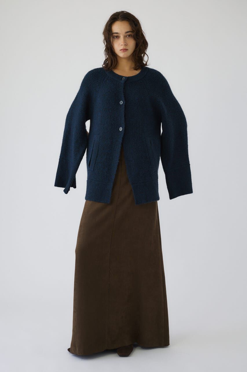 RIM.ARK 「Poncho like raglan knit C/D」|カーディガン|
