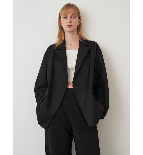 ELENDEEK「TWILL BOYFRIEND JK」|テーラードジャケット|