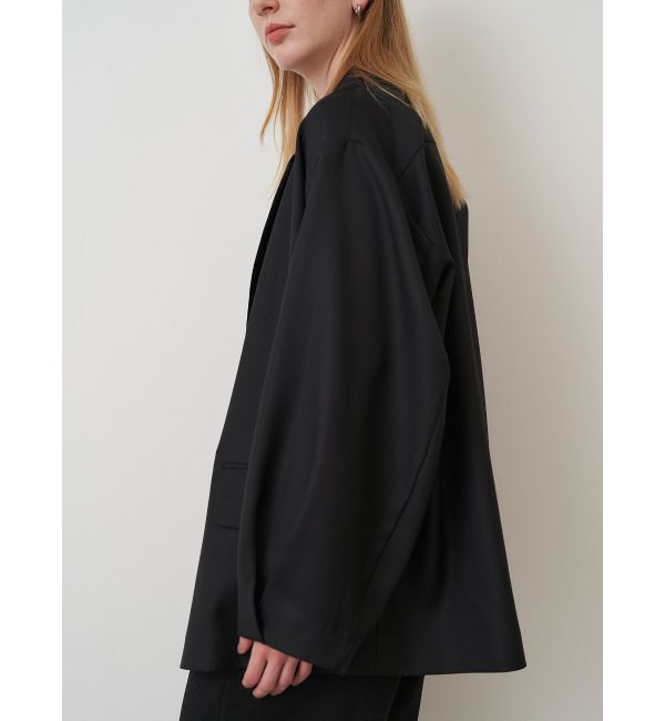 ELENDEEK「TWILL BOYFRIEND JK」|テーラードジャケット|