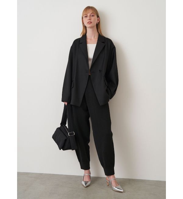 ELENDEEK「TWILL BOYFRIEND JK」|テーラードジャケット|