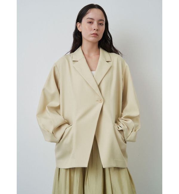 ELENDEEK「TWILL BOYFRIEND JK」|テーラードジャケット|