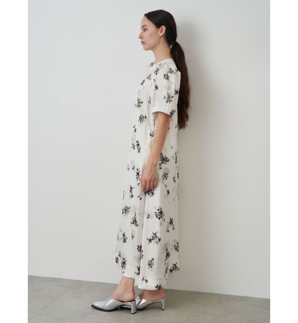 ELENDEEK「BLUR FLOWER PRINT OP」|ワンピース|