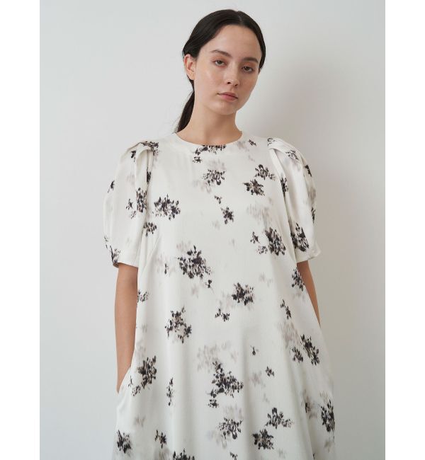 ELENDEEK「BLUR FLOWER PRINT OP」|ワンピース|