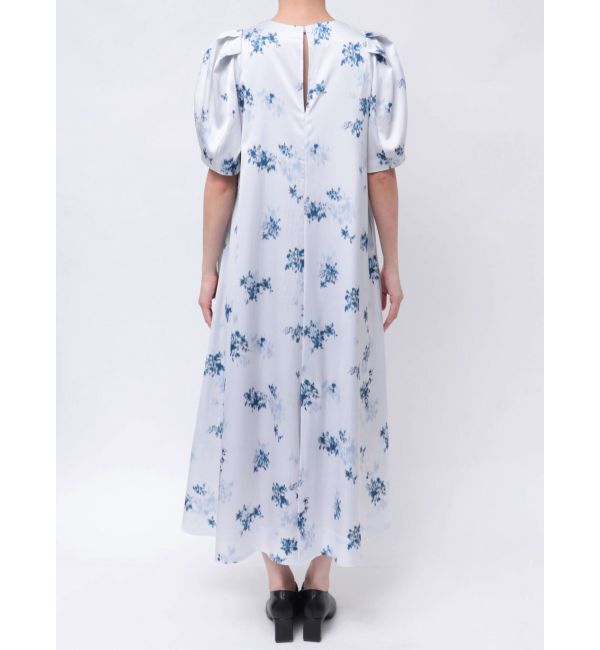 ELENDEEK「BLUR FLOWER PRINT OP」|ワンピース|