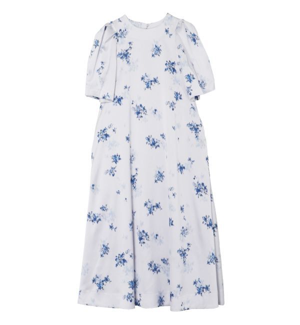 ELENDEEK「BLUR FLOWER PRINT OP」|ワンピース|