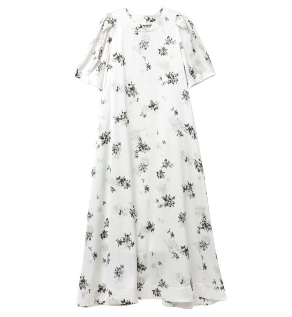 ELENDEEK「BLUR FLOWER PRINT OP」|ワンピース|