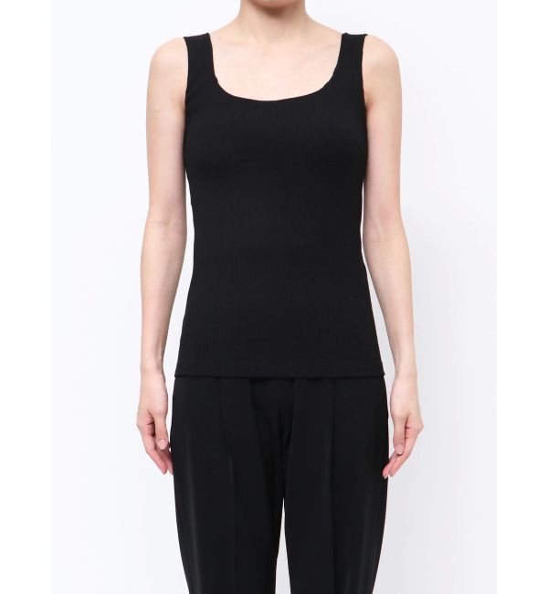 ELENDEEK「SQUARE NECK PAD TANK」|タンクトップ|
