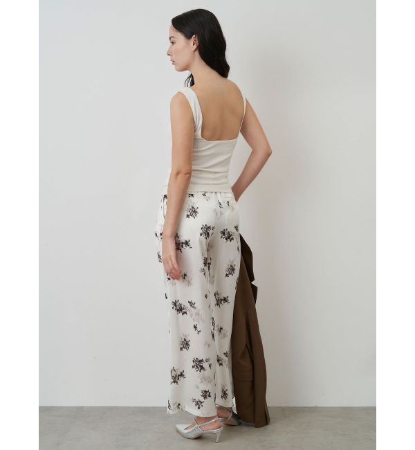 ELENDEEK「SQUARE NECK PAD TANK」|タンクトップ|