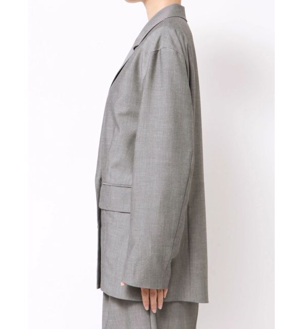 ELENDEEK「W BREAST TAILORED JK」|テーラードジャケット|