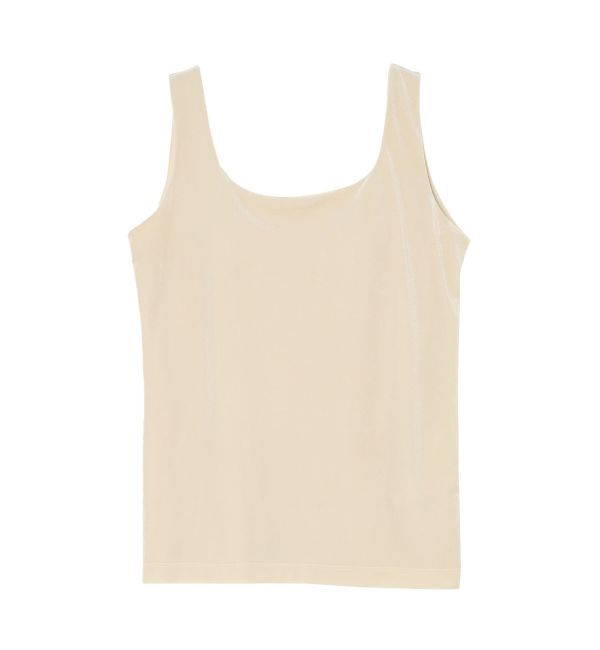 ELENDEEK「VELOUR PAD TANK」|タンクトップ|