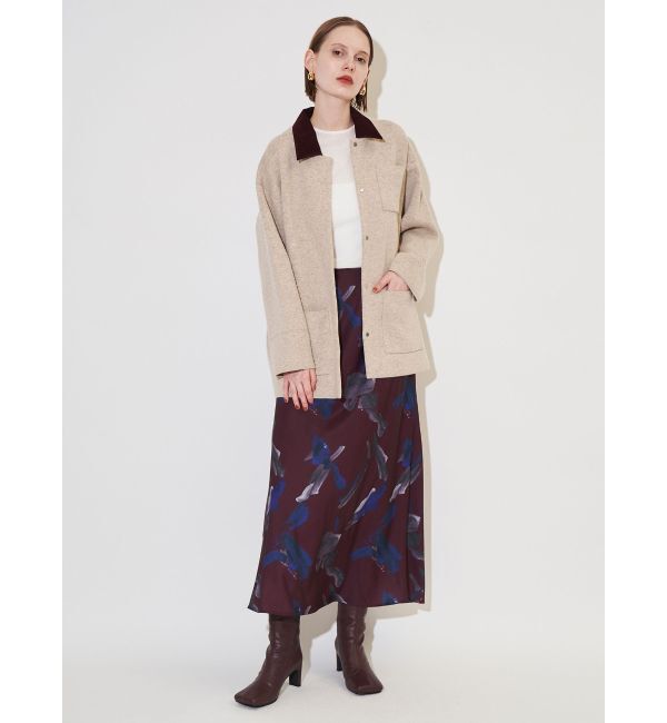 ELENDEEK「BICOLOR KNIT JK」|ブルゾン・スタジャン|