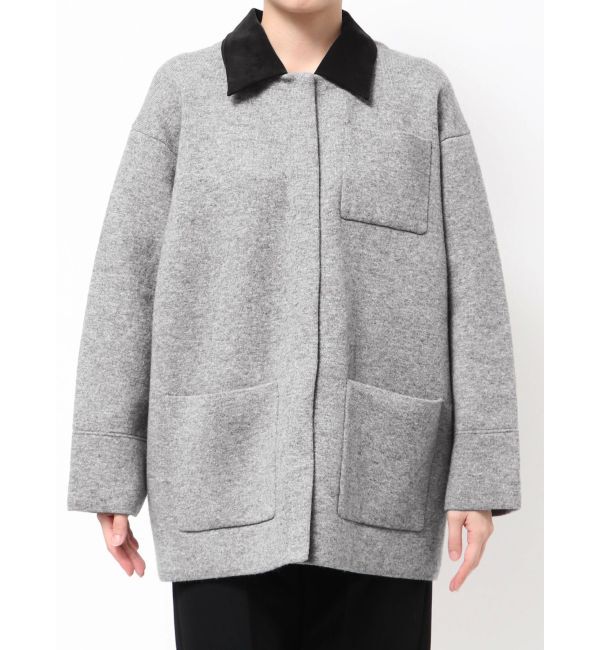 ELENDEEK「BICOLOR KNIT JK」|ブルゾン・スタジャン|