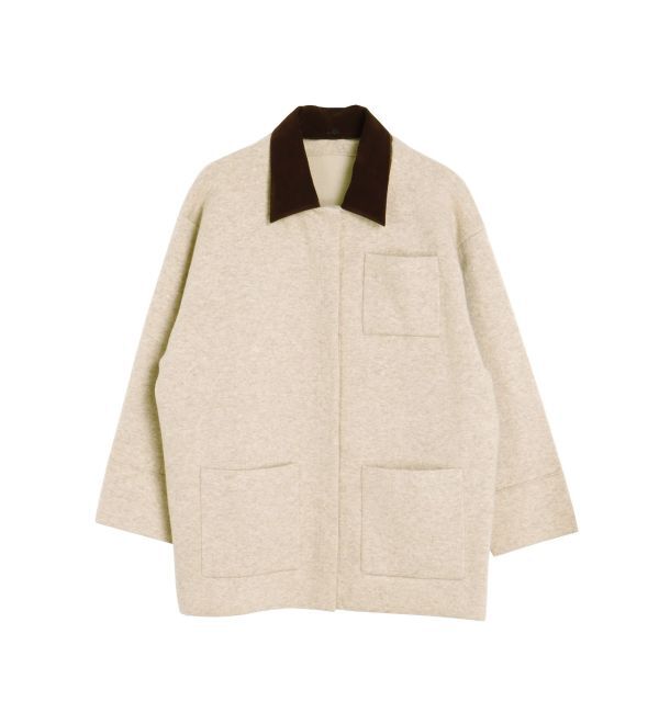 ELENDEEK「BICOLOR KNIT JK」|ブルゾン・スタジャン|