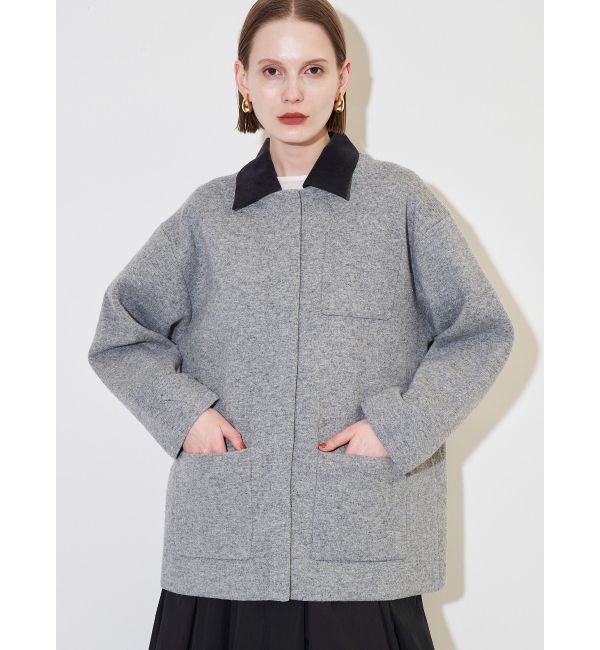 ELENDEEK「BICOLOR KNIT JK」|ブルゾン・スタジャン|