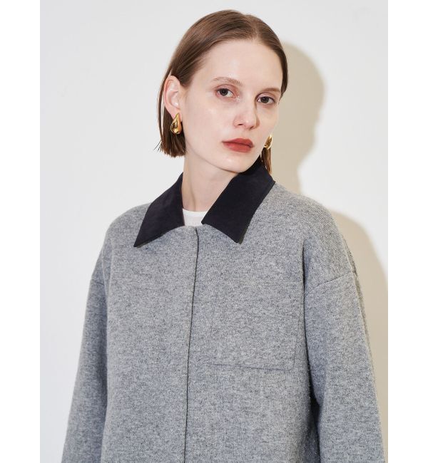 ELENDEEK「BICOLOR KNIT JK」|ブルゾン・スタジャン|