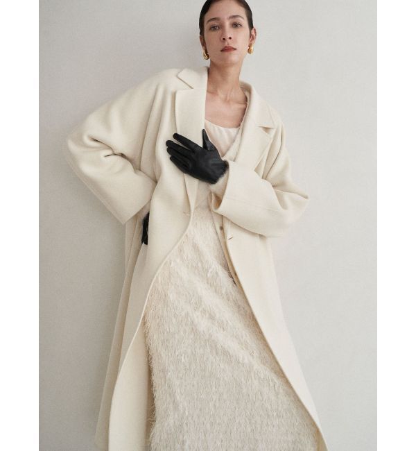 ELENDEEK「FEATHER YARN STRAIGHT SK」|スカート|