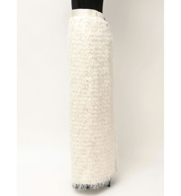 ELENDEEK「FEATHER YARN STRAIGHT SK」|スカート|