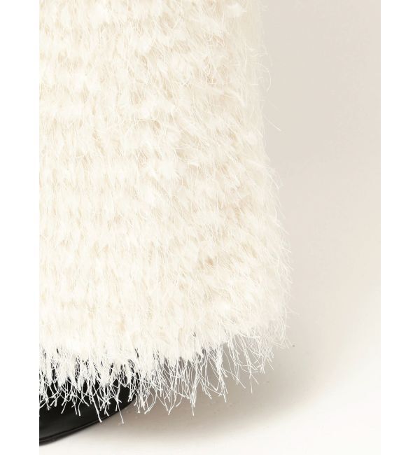 ELENDEEK「FEATHER YARN STRAIGHT SK」|スカート|