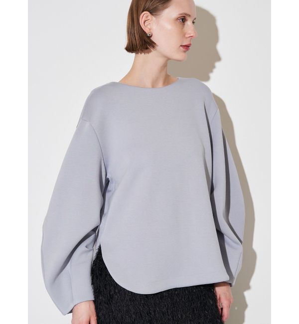 ELENDEEK「CURVE SLEEVE CS」|Tシャツ・カットソー|アイスブルー